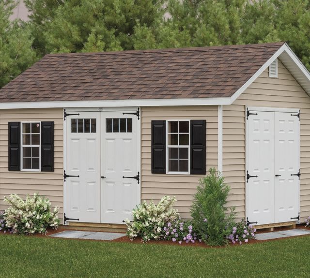 vinyl sheds